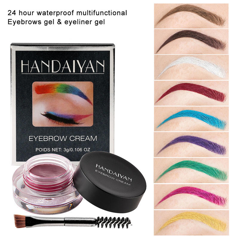 

Health & Beauty 12 Color Eyebrows Gel Eyeliner Gel. Size, Pattern1