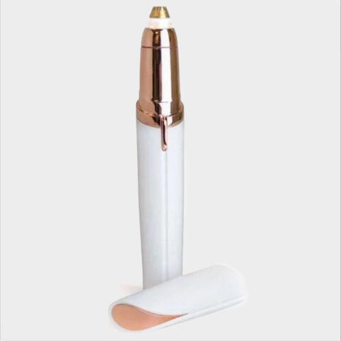 

Electric Eyebrow Trimmer With USB, 448365, White;rose gold