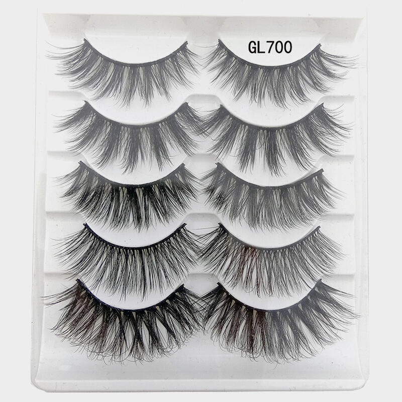 

5Pcs/Set Makeup 3D Natural Long False Eyelashes, 448310, #1;#2;#3;#4;#5;#6;#7