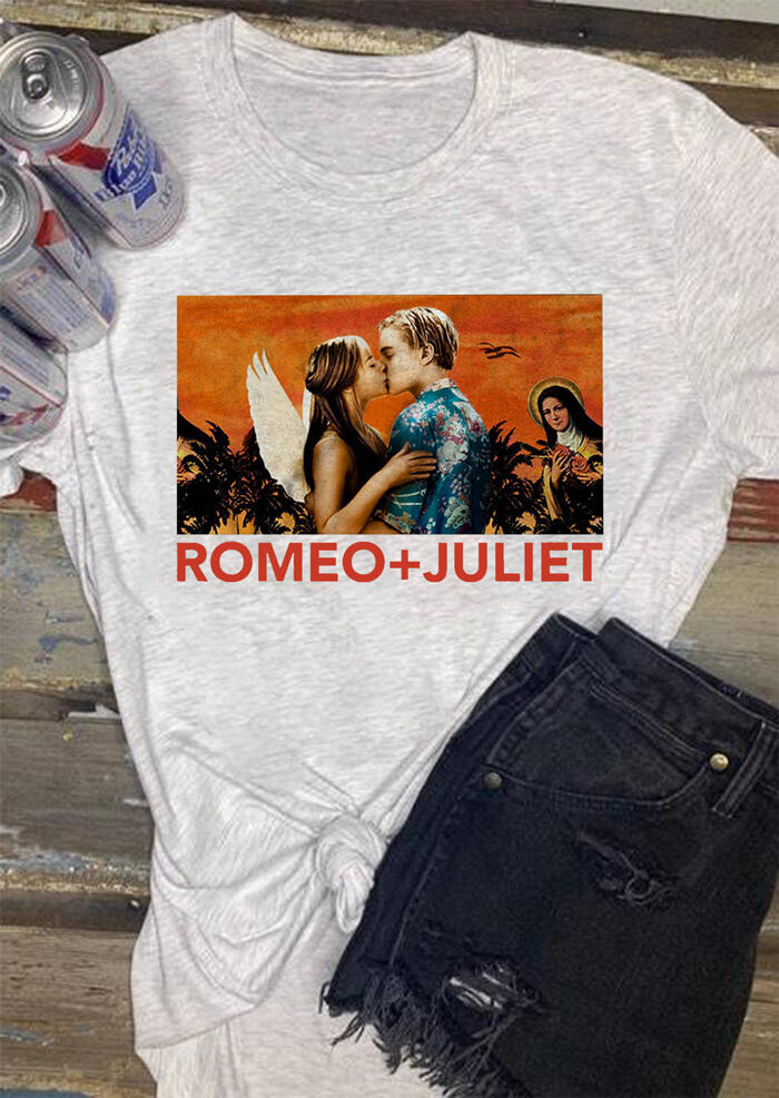 

Romeo And Juliet T-Shirt Tee - Gray, 449201