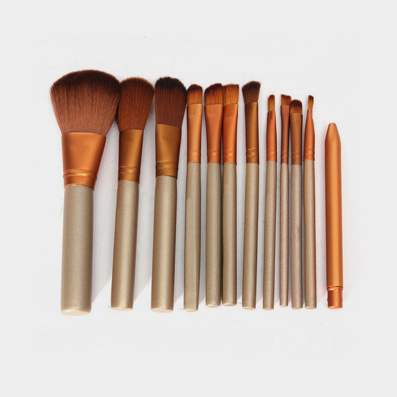 

Health & Beauty 12Pcs/Set Makeup Brush Set. Size, Gold