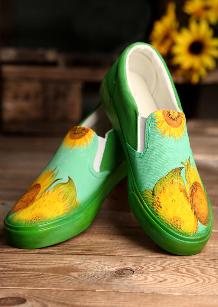 

Sunflower Slip-On Sneakers - Green