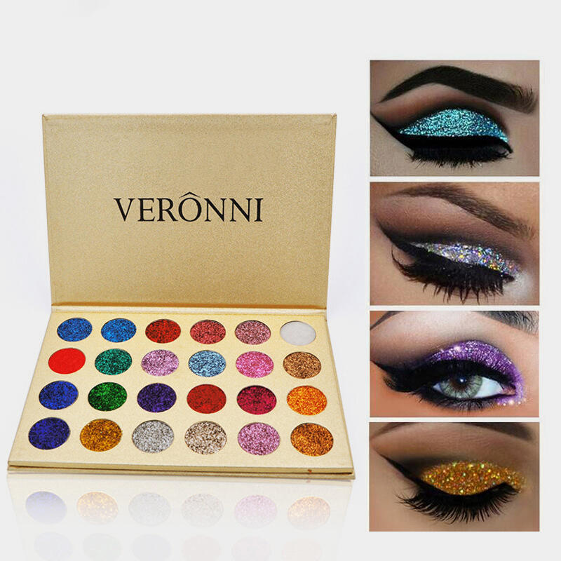 

Health & Beauty 24 Color Diamond Glitter Eye Shadow Palette. Size, #1