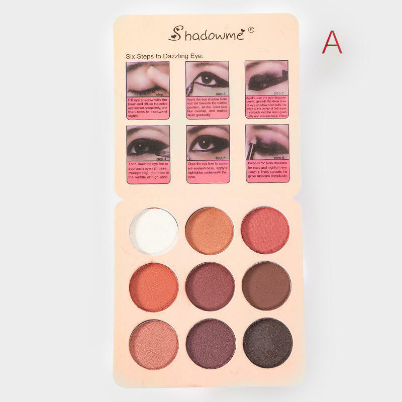 

9 Color Eye Shadow Palette, #1;#2;#3, 452492