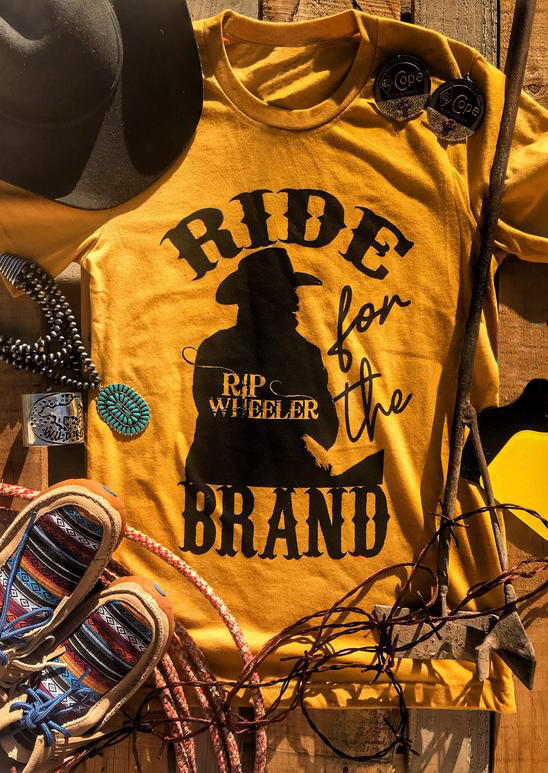 

Tees T-shirts Ride Brand O-Neck T-Shirt Tee - Yellow. Size