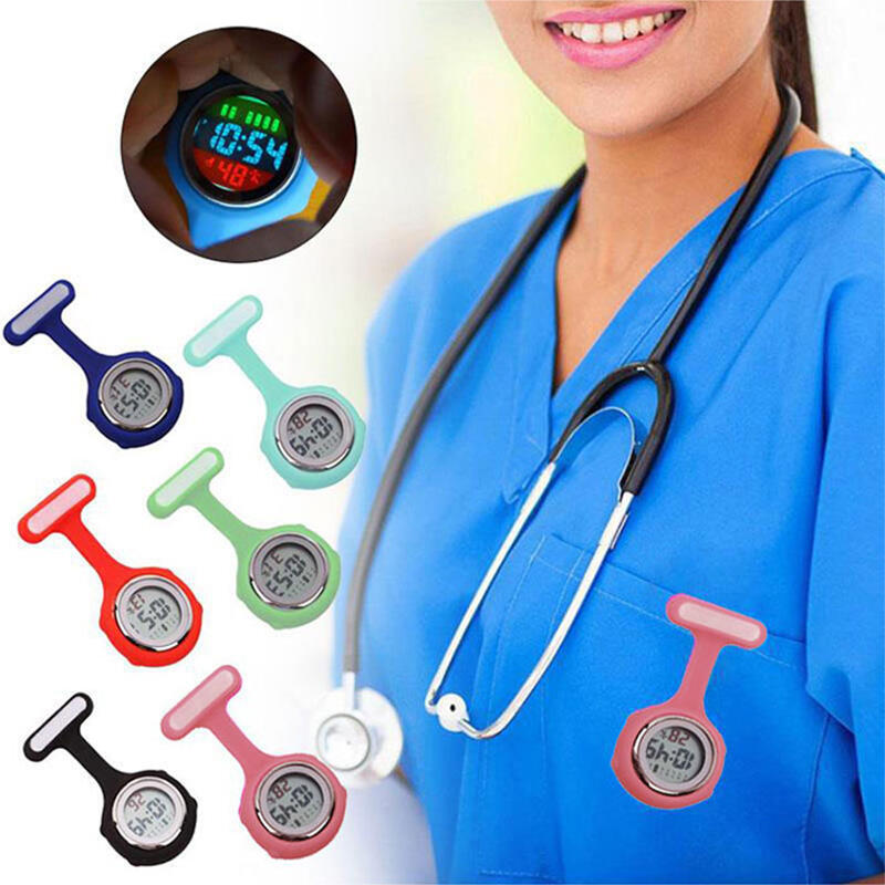 

Watches Multi-function Digital Silicone Nurse Watch in Black,Blue,Orange,Pink,Red,White,Yellow,Cyan