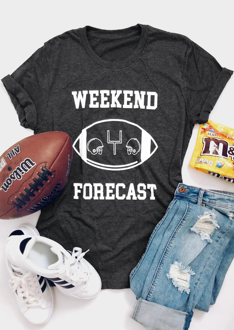 

Weekend Forecast T-Shirt Tee - Dark Grey, 454406