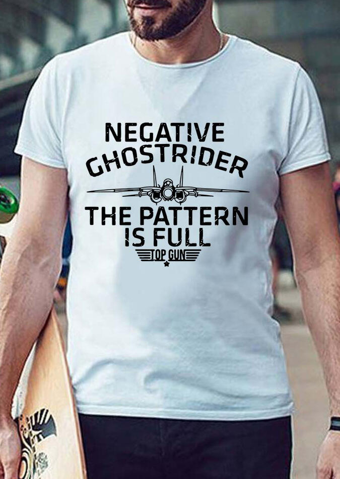 

T-shirts Men' Negative Ghost Rider T-Shirt Tee - White. Size: M