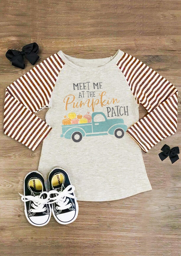 

Mommy & Me Meet Me At The Pumpkin Patch Baseball T-Shirt Tee, Kids, 418829