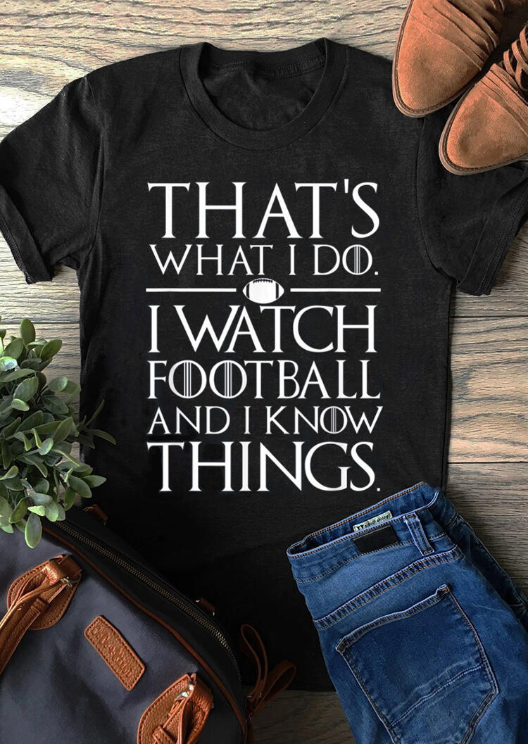 

Tees T-shirts This Is What I Do T-Shirt Tee - Black. Size
