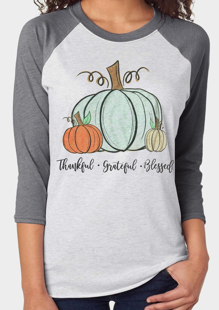 thankful and blessed t shirts