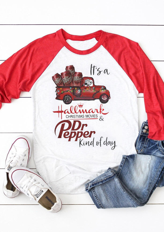 T-shirts Tees Dr Pepper Car Movies T-Shirt Tee in Red. Size: L,M,S