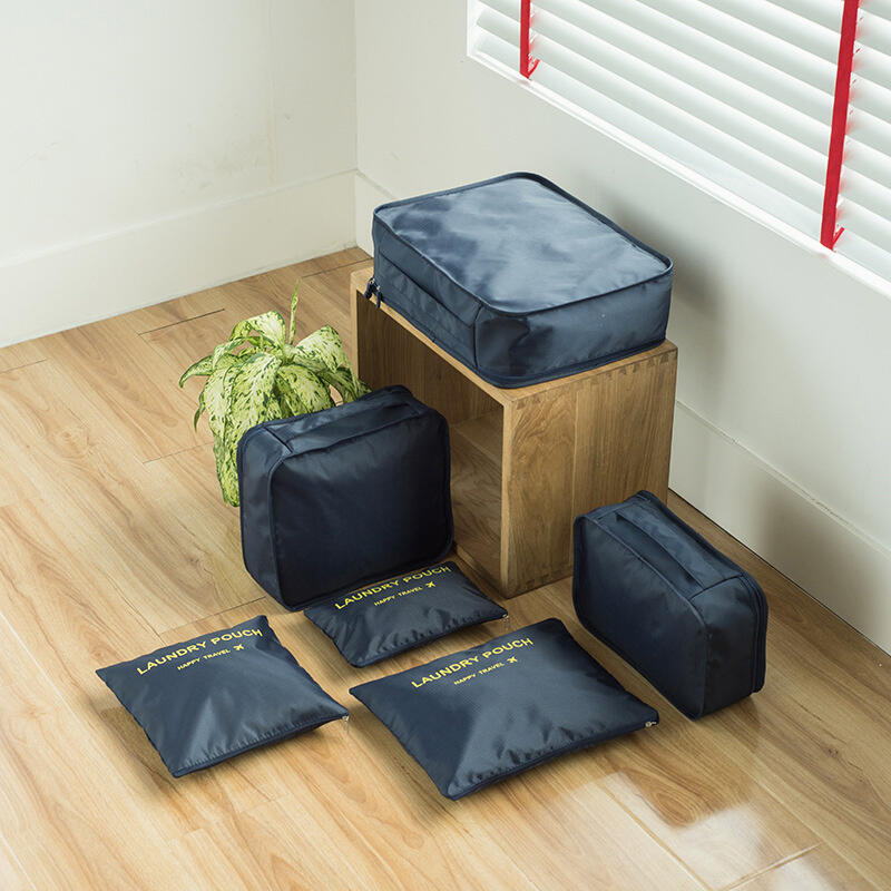

Travel Suitcase Bag Organizer Set, Watermelon red;navy blue;lightblue, 456510