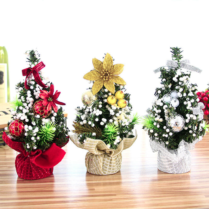 

Festive & Party Supplies Mini Christmas Tree Tabletop Decoration, Gold