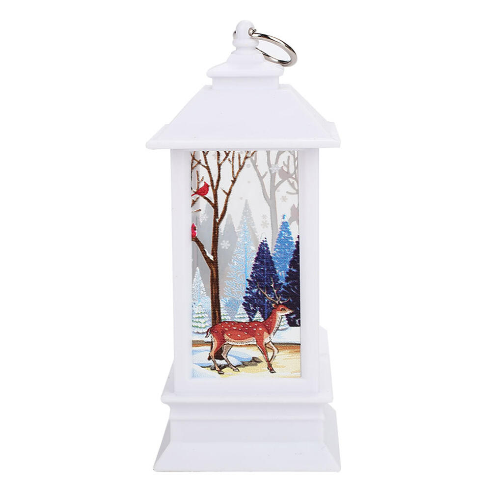 

Christmas Reindeer Candle Holder, White;brown;red, 419344