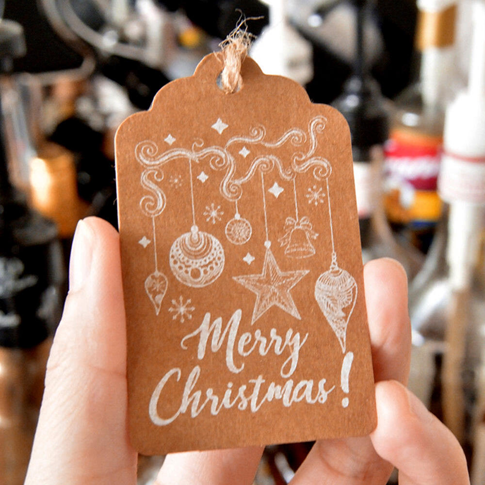 

Festive & Party Supplies 50Pcs Merry Christmas DIY Paper Banner, Pattern1