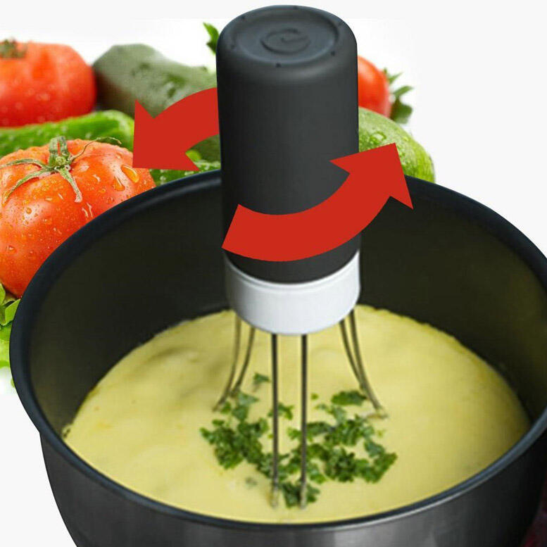 

Automatic Hands Free Sauce Stirrer, Black, 457624