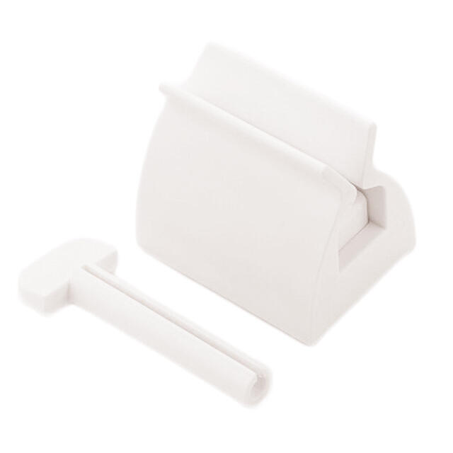 

ABS Creative Bathroom Toothpaste Tube, White;red, 459079