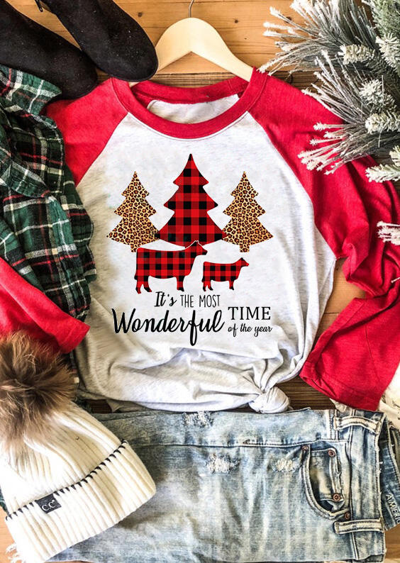 

Tees T-shirts Christmas It' The Most Wonderful Time Of The Year T-Shirt Tee - Light Grey. Size