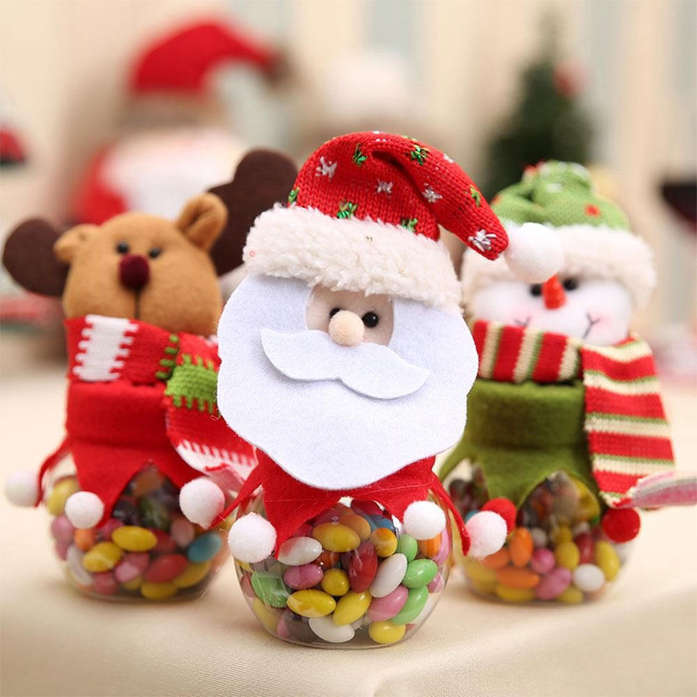 

Home Decor Christmas Candy Jar - Random Delivery in Pattern1,Pattern2,Pattern3