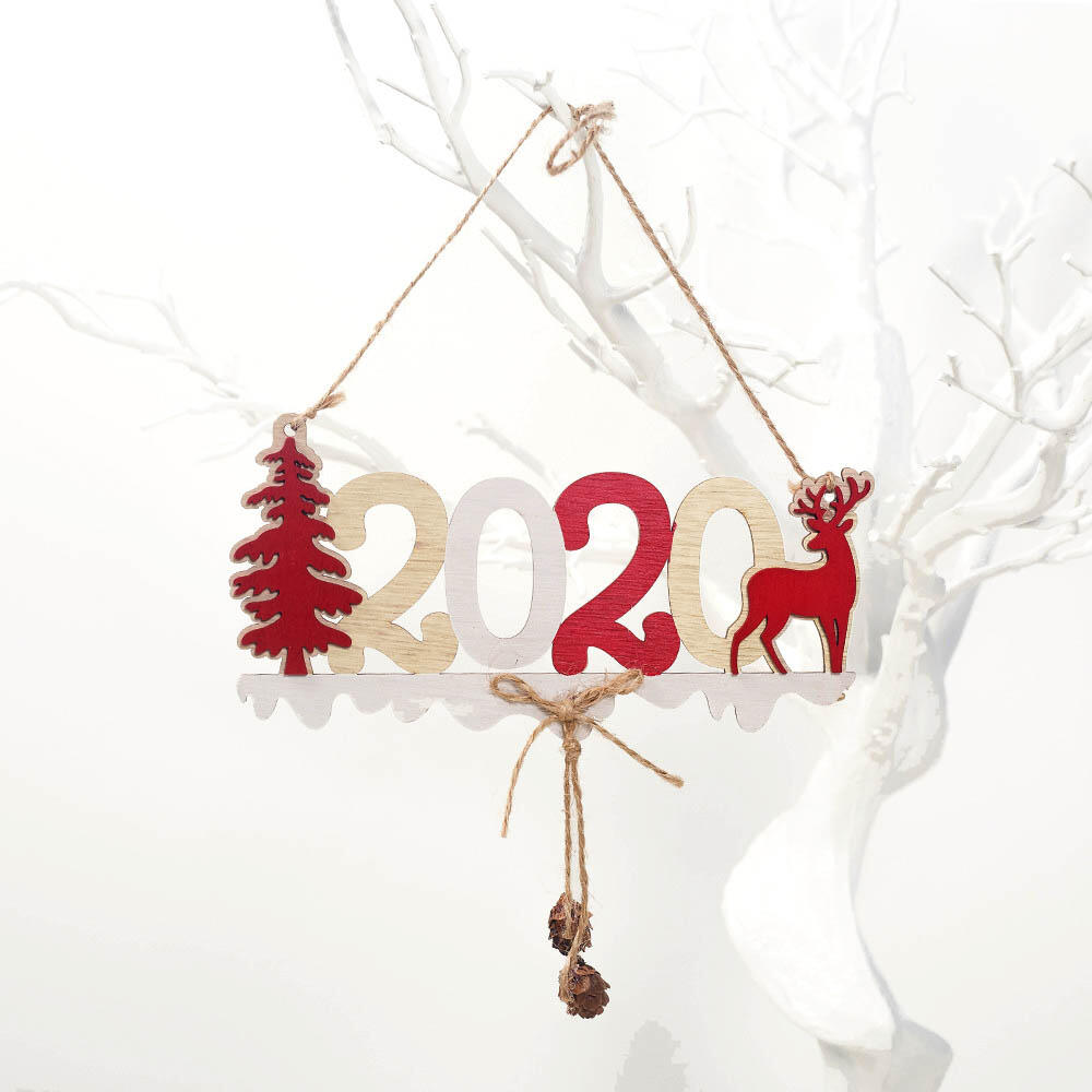

Christmas Decoration 2020 Xmas Wooden Pendant, Pattern1;pattern2, 460212