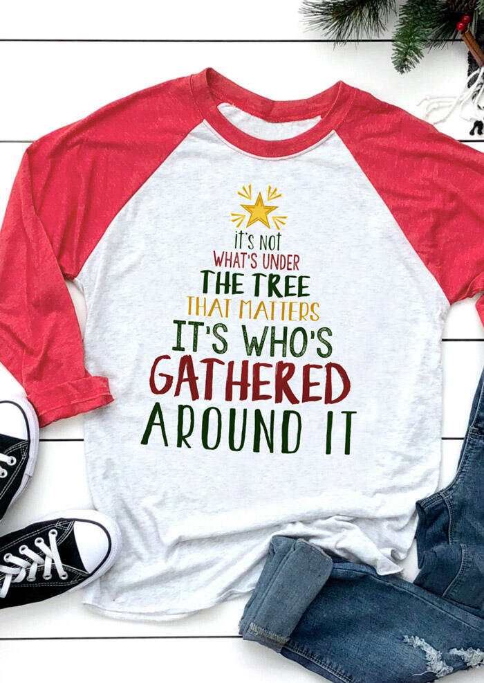 

Christmas It' Who' Gathered Around It T-Shirt Tee - Light Grey, 460446