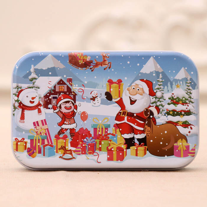 

Christmas DIY Santa Claus Wooden Jigsaw Puzzle Box, Pattern1;pattern2, 460789