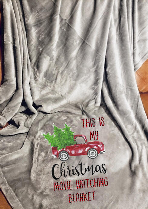 

This Is My Christmas Movie Watching Blanket - Gray, 460771
