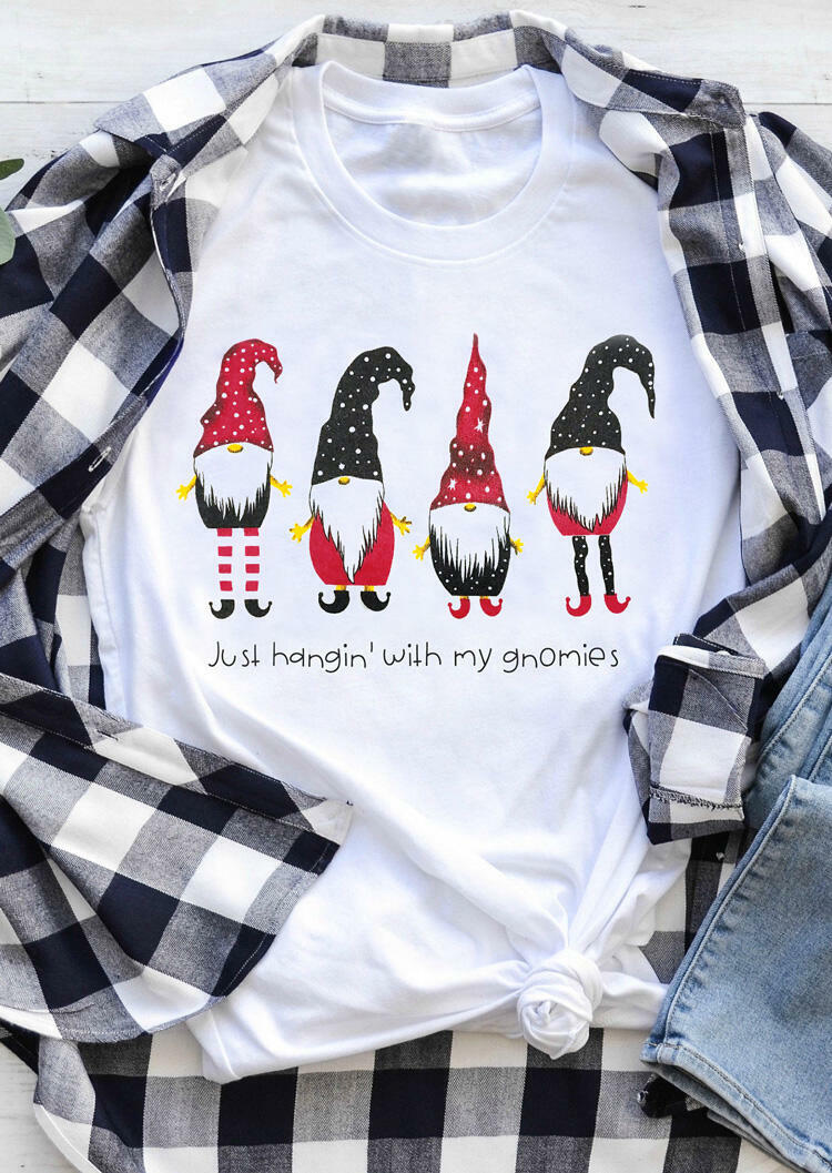 

Sweatshirts Just Hangin' with My Gnomies Sweatshirt without Necklace in Gray. Size