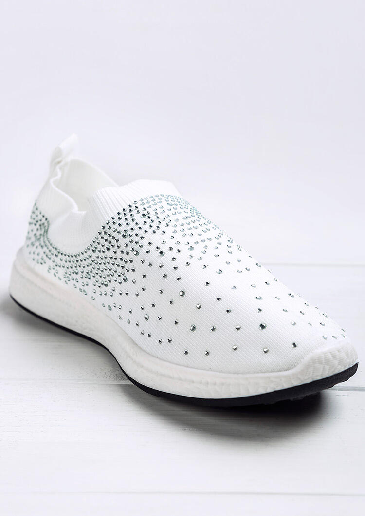 chellysun slip on running flat sneakers