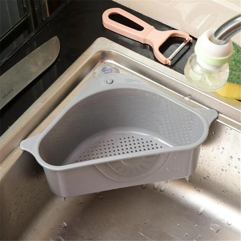 

Kitchen Multi-functional Basket, Beige;gray, 464358