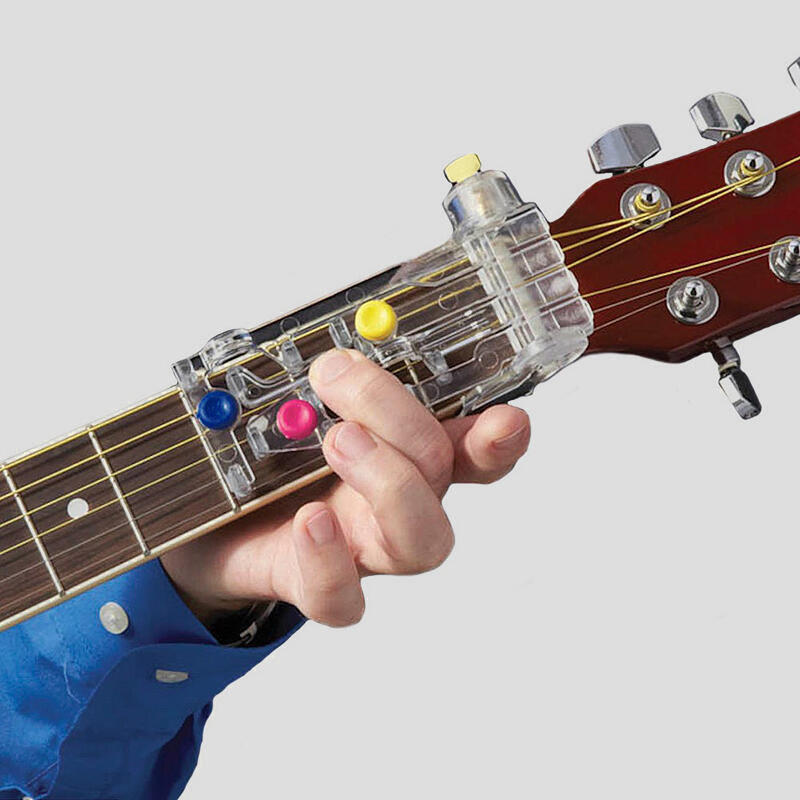 

Hobbies and Toys Guitar Learning System Teaching Aid With True Tune Chromatic Tuner in Multicolor. Size