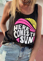Summer Outfits Here Comes The Sun Tank