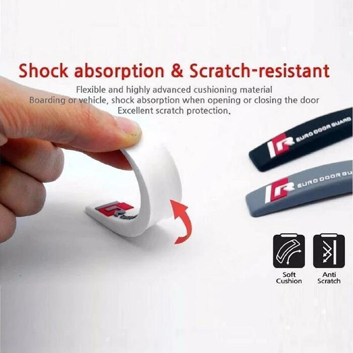

Outdoor Products 4 Pieces/Set Car Anti-Collision Strips in Gray. Size