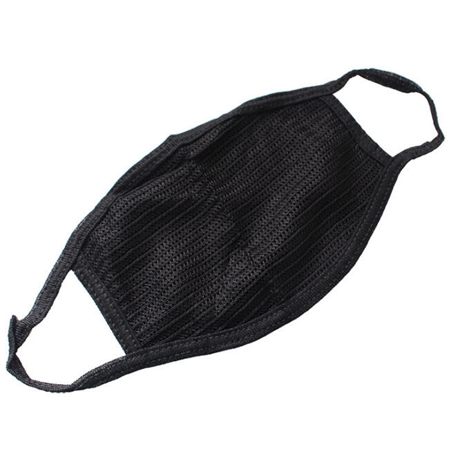 

Double-Layered Anti-Dust Warm Mask, Black, 465540