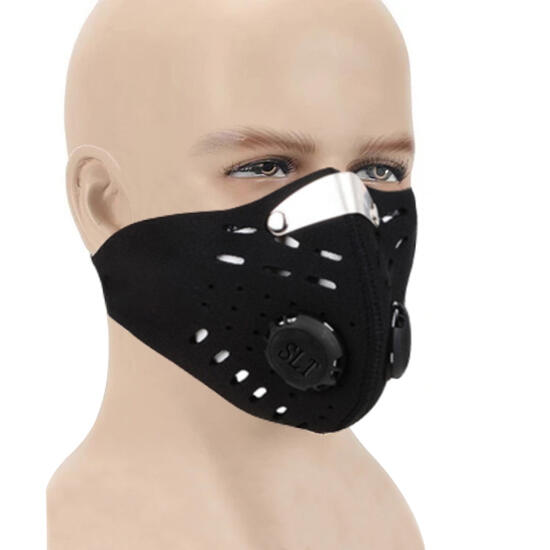 

Sports Cycling Anti-Dust Activated Carbon Mask, Black, 465537