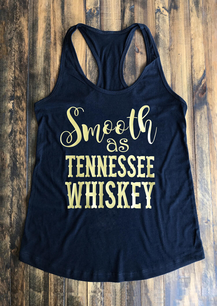 

Tank Tops Presale - Smooth As Tennessee Whiskey Tank - Deep Blue. Size: S,M,,XL