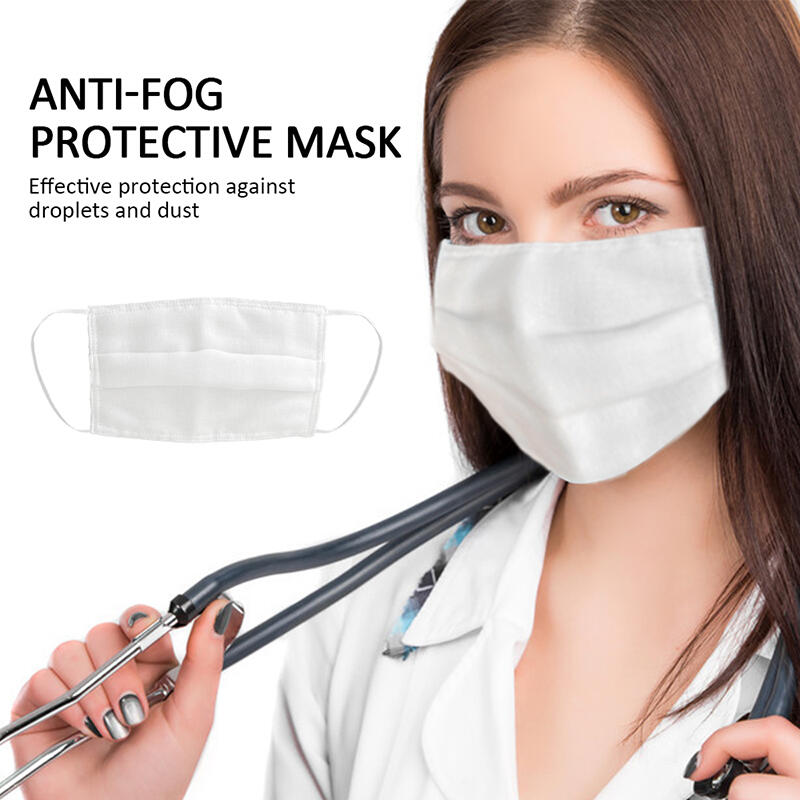 

Masks 10 Pieces/Set Protective GB Gegreasing Gauze Mask. Size: 10pcs, White