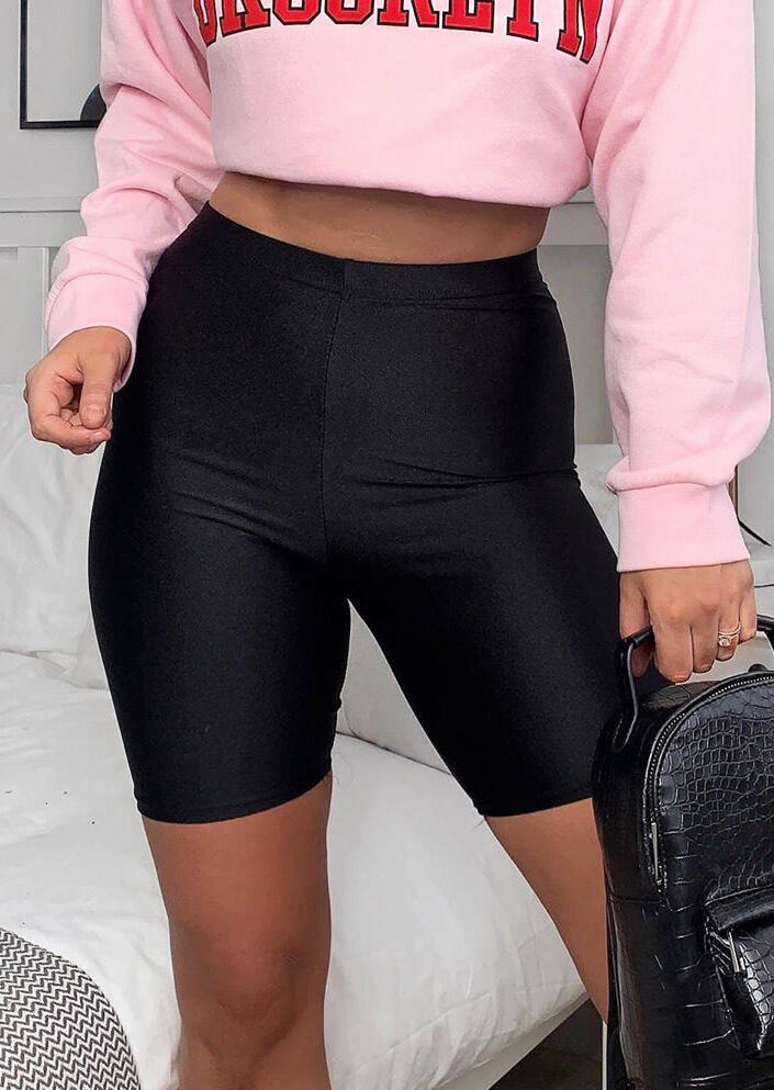 

Sports Fitness Activewear Shorts - Black, 466032
