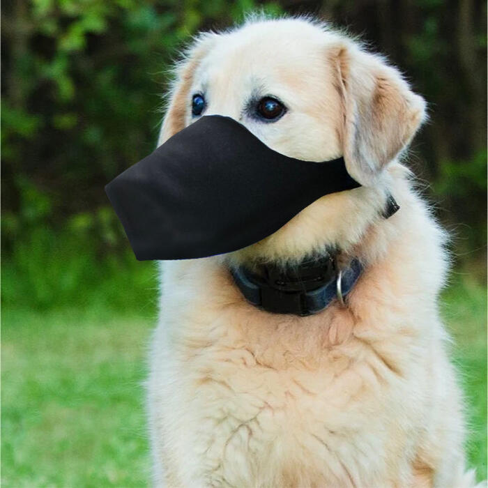 

5 Pieces/Set Anti-Haze Anti-Dust Protective Dog Mouth Mask, Black, 466256