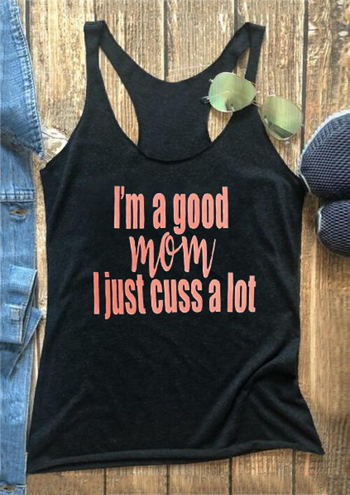 

Tank Tops I'm A Good Mom Tank - Black. Size