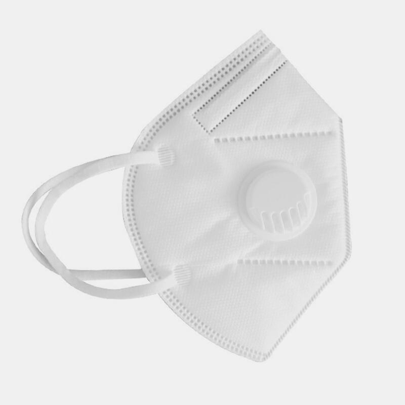 

Anti-Dust Breathable Protective N95 Masks with Breathing Valve, White, 467188