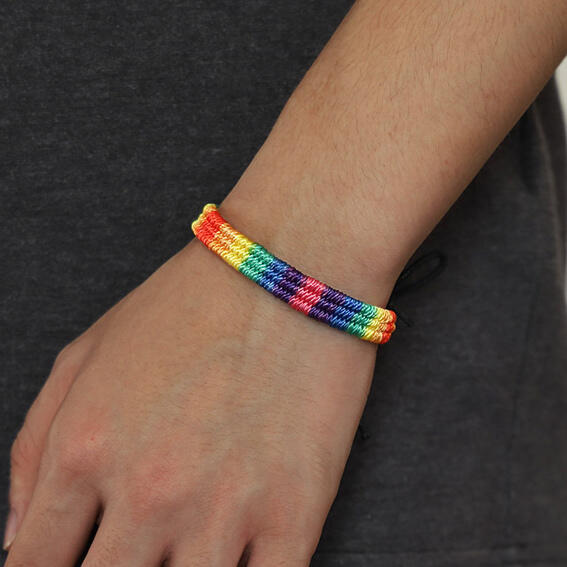 

Bracelet Fashion Colorful Braided Bracelet. Size, Multicolor