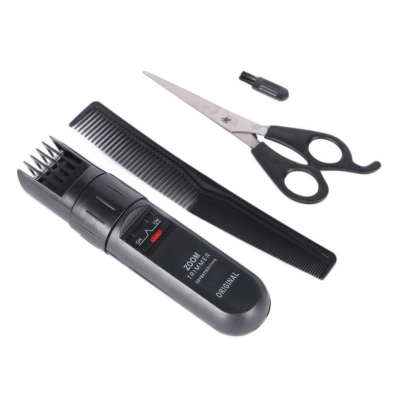 

Men's Self Hair Cutting Trimmer Hair Clipper Razor Set, Black