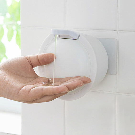 

Wall Mounted Soap Dispenser, White, 468100