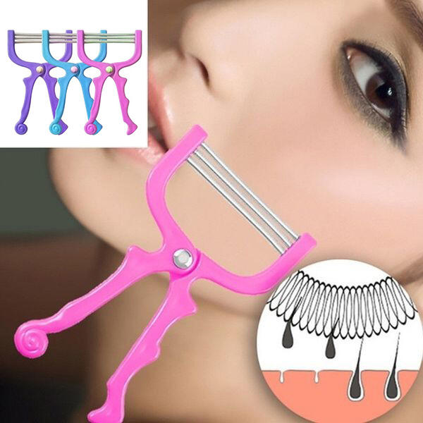 

Face Care Beauty Shaving Facial Hair Remover, Purple;blue;pink, 468166