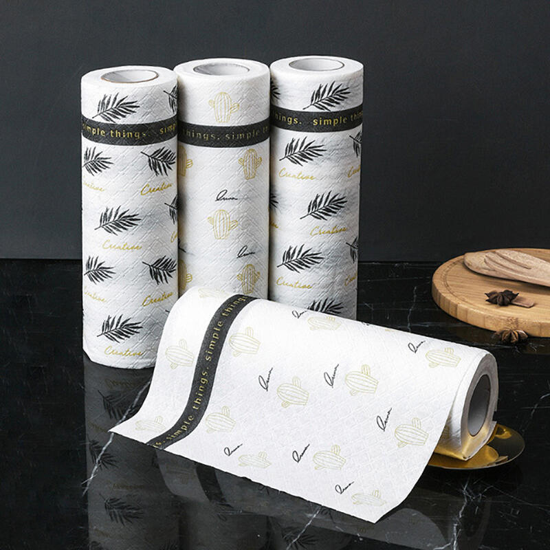 

Tools Non-woven Fabric Wipe Cloth Dish Washing Towel Roll, Yellow