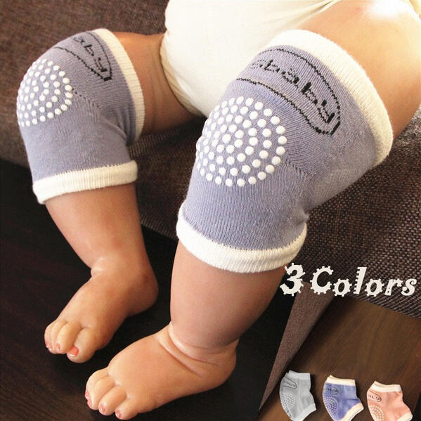 

Sport Product Baby Crawling Anti-Slip Knee Pads, Gray