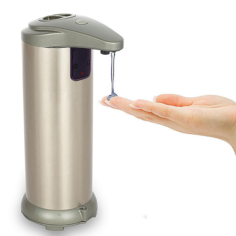 

Home Decor Smart Stainless Steel Sensor Soap Dispenser in Champagne. Size