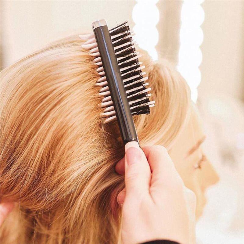 

Home Decor Portable Combing Brush, Black